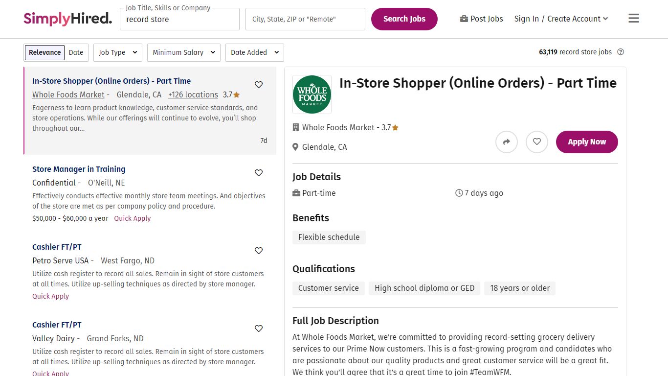 20 Best record store jobs (Hiring Now!) | SimplyHired
